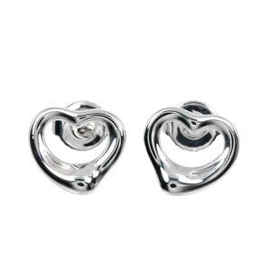 TIFFANY&Co. Open heart Piercing Silver925 heart 1.87g Women